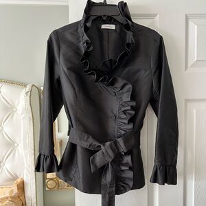 Calvin Klein Ruffled Jacket